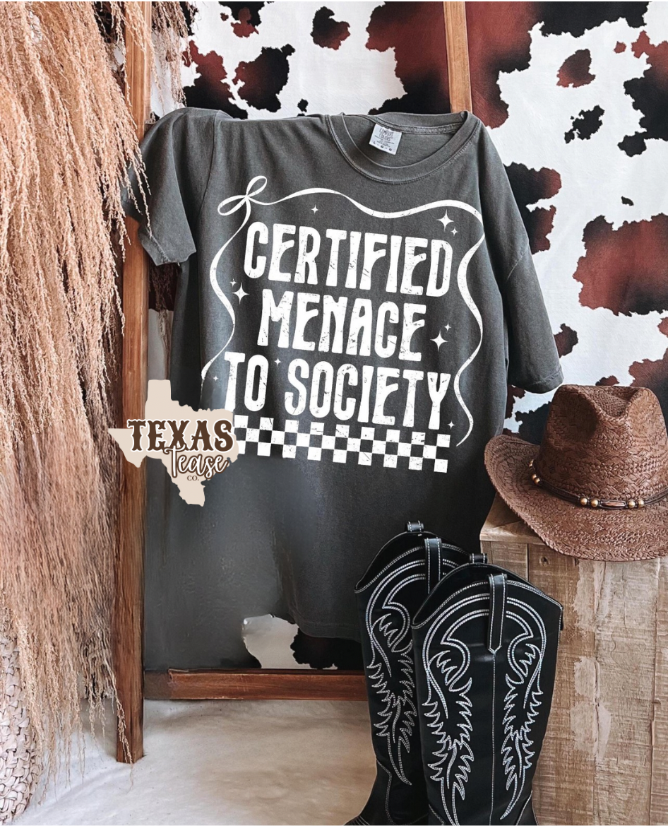 Menace to Society - CC Tee