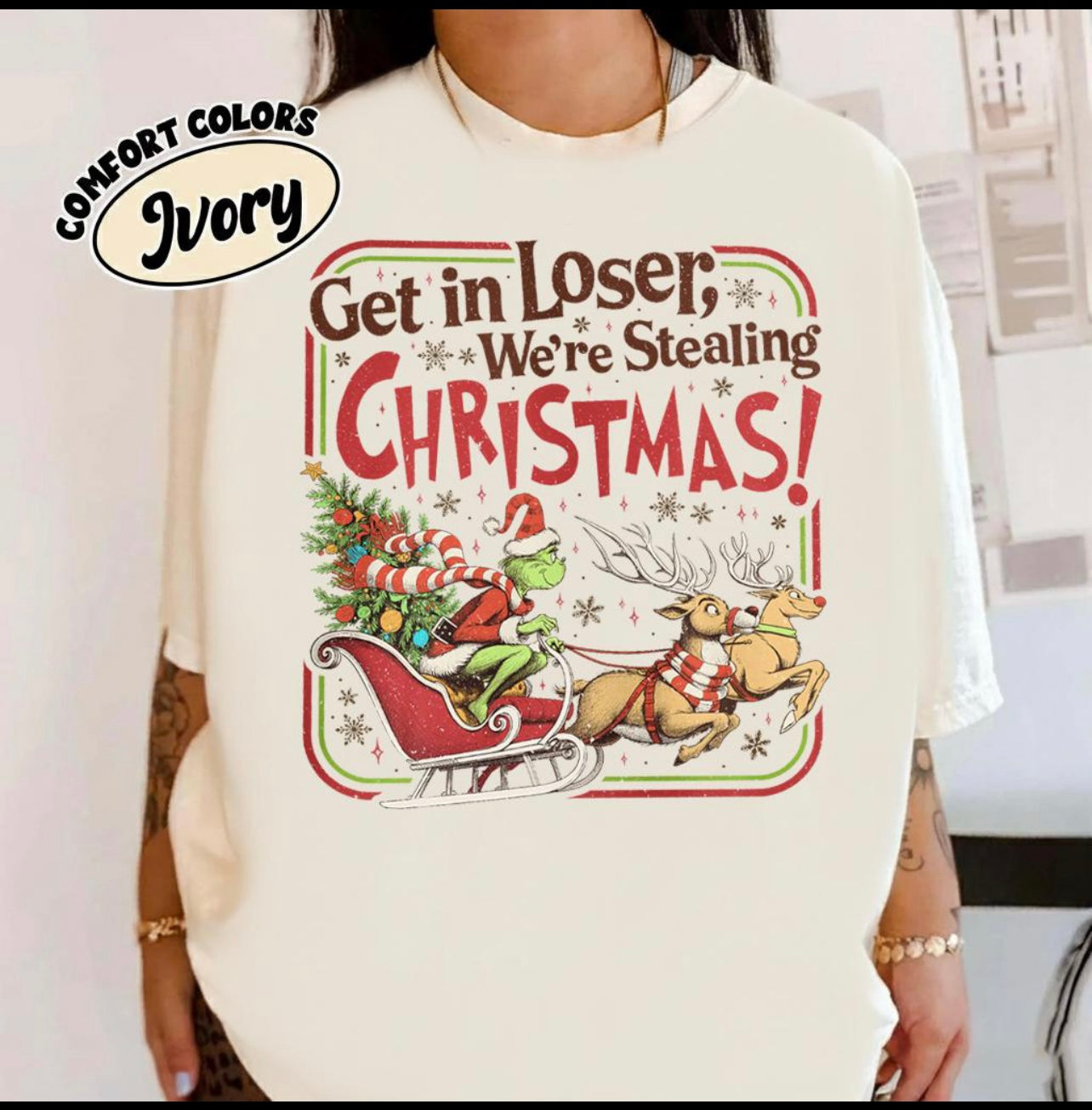 Stealing Christmas - CC Tee