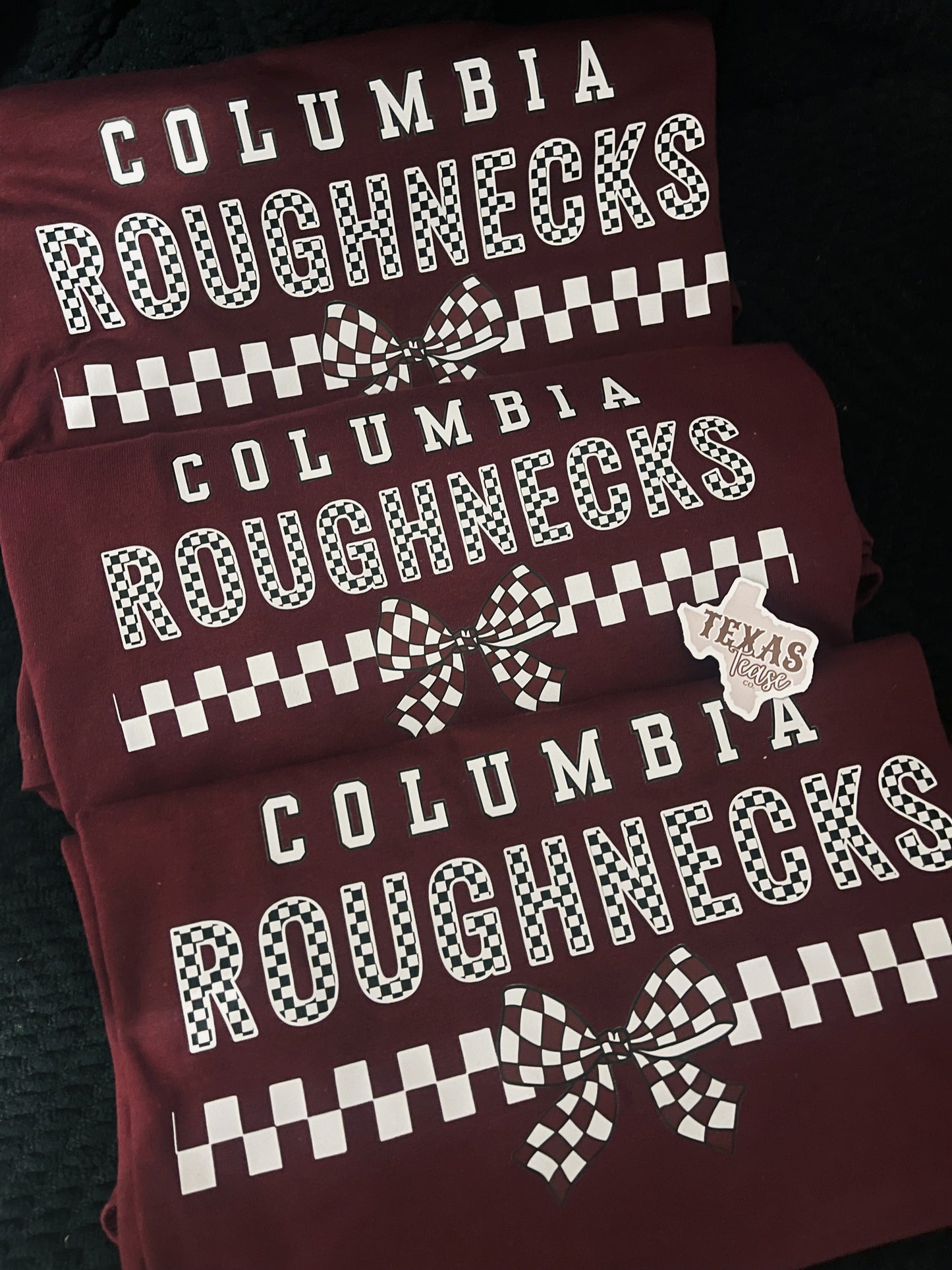 Columbia Roughnecks Checkered Tee