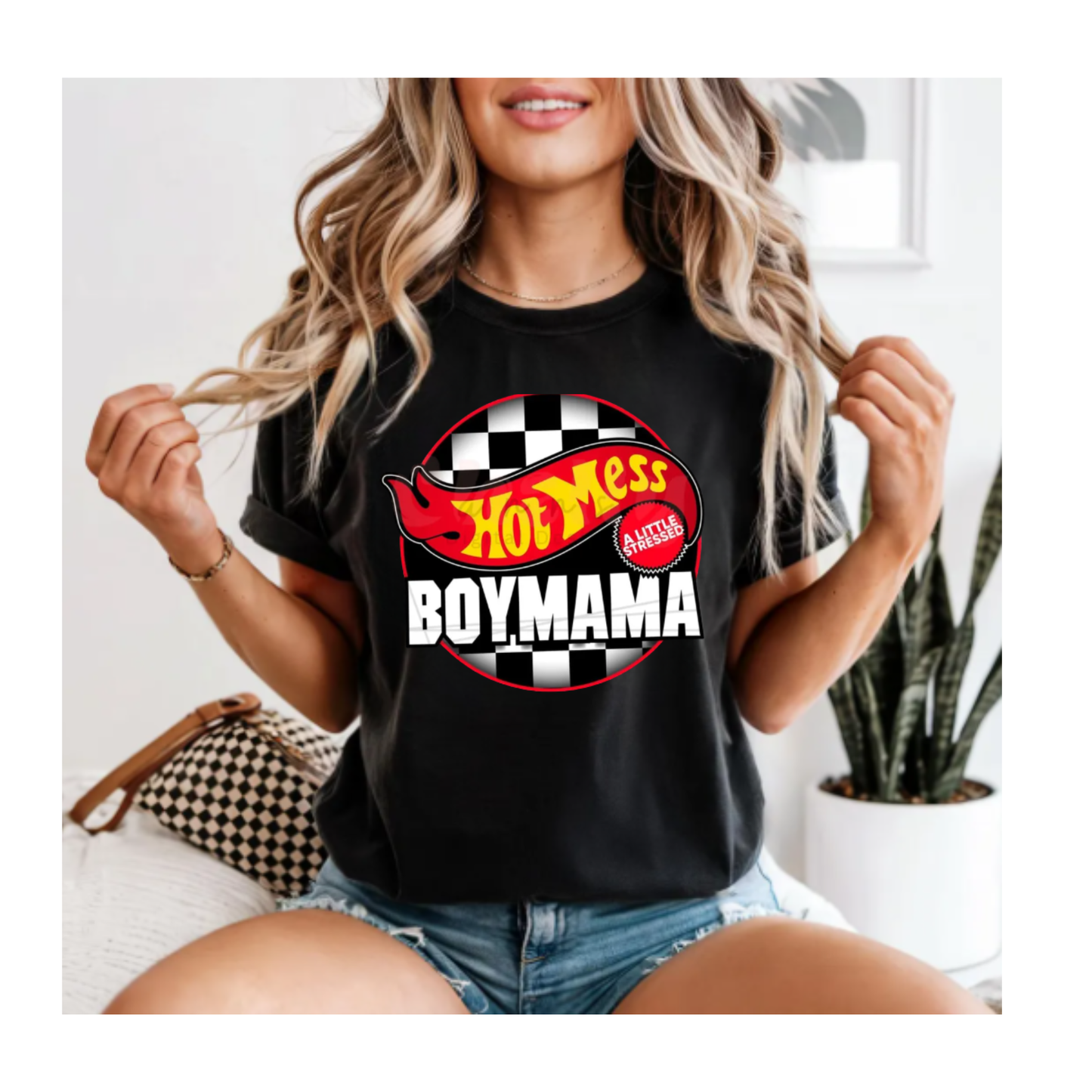 Hot Mess Boy Mama - CC Tee