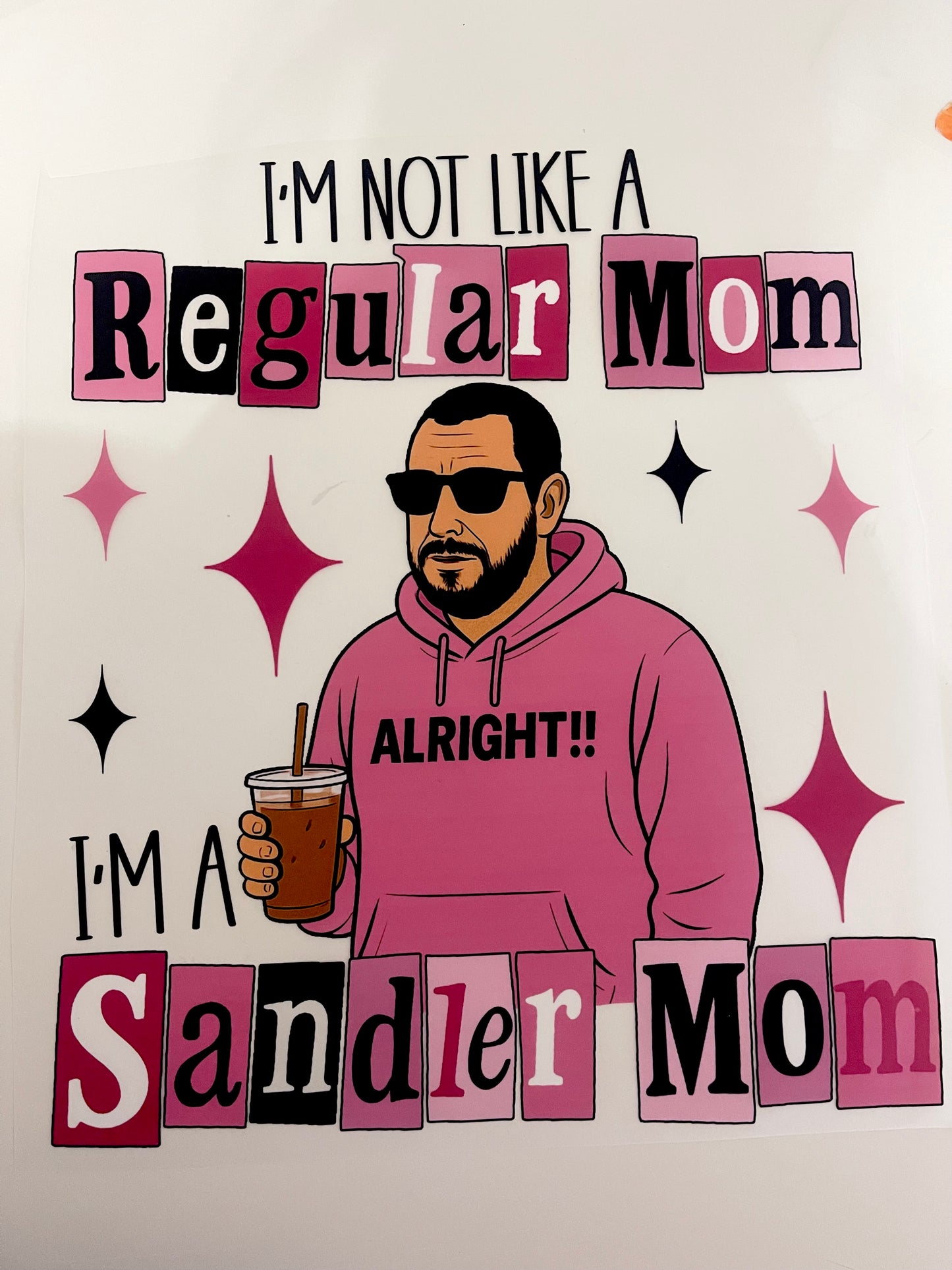 DTF Transfer - Sandler Mom
