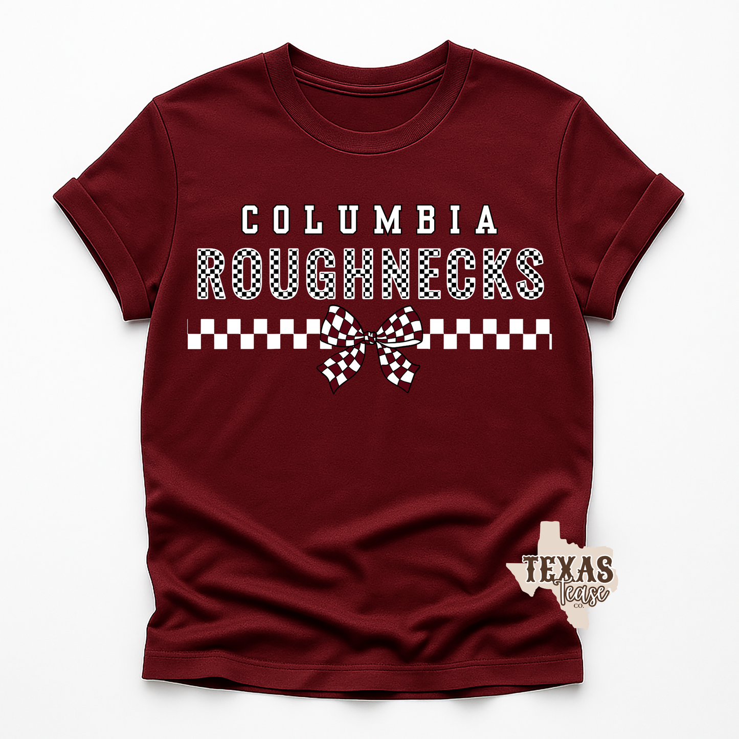 Columbia Roughnecks Checkered Tee