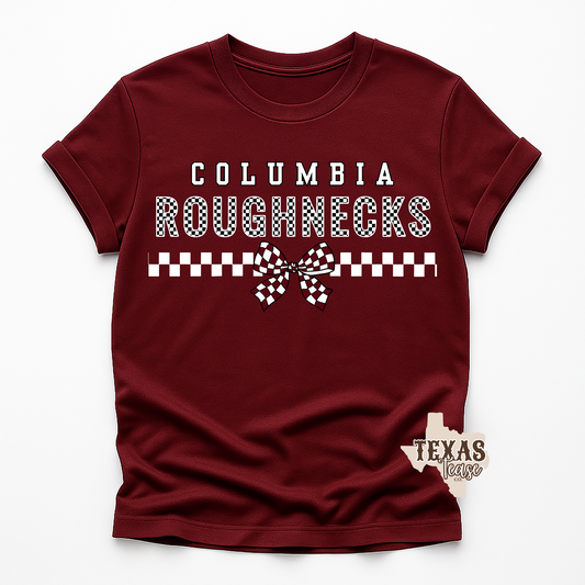 Columbia Roughnecks Checkered Tee