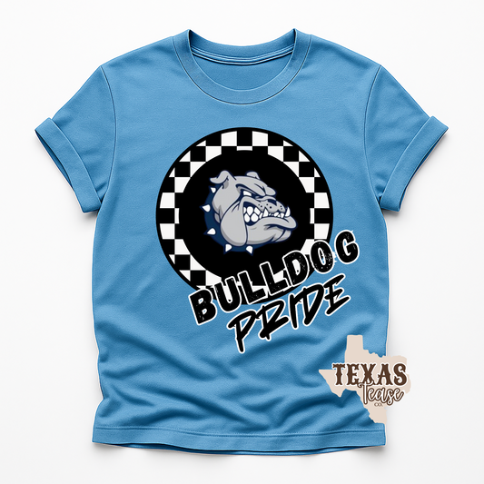 Sweeny Bulldog Checkered Pride Tee